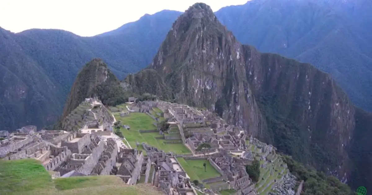 Time flies Machu Picchu